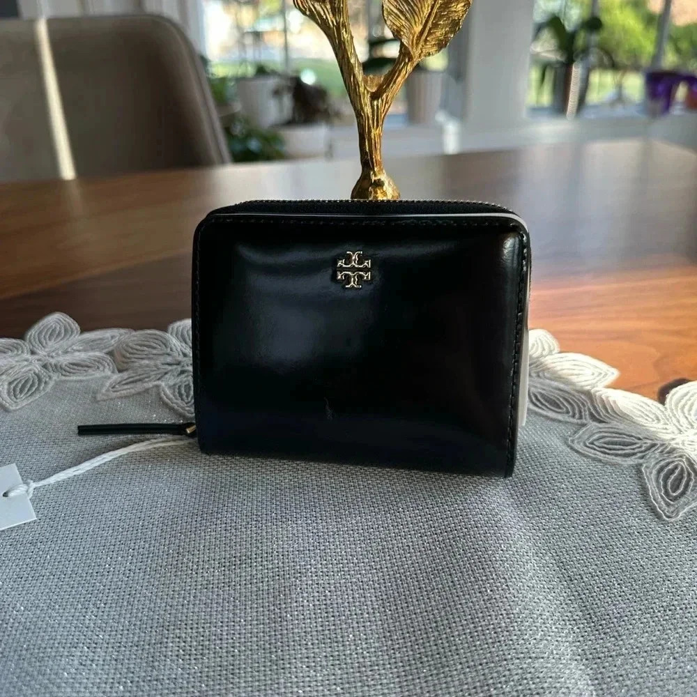 New Tory Burch Black Wallet